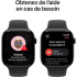 Apple - Apple Watch Series 10 OLED 46 mm Digital 416 x 496 Pixeles Pantalla táctil 4G Negro Wifi GPS (satélite) - Nuevo