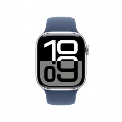 Apple - Apple Watch Series 10 OLED 42 mm Digital 374 x 446 Pixeles Pantalla táctil Plata Wifi GPS (satélite) - Nuevo