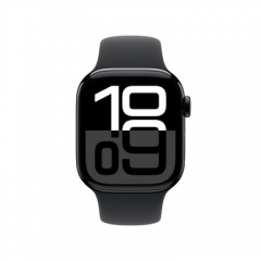 Apple - Apple Watch Series 10 OLED 42 mm Digital 374 x 446 Pixeles Pantalla táctil Negro Wifi GPS (satélite) - Nuevo