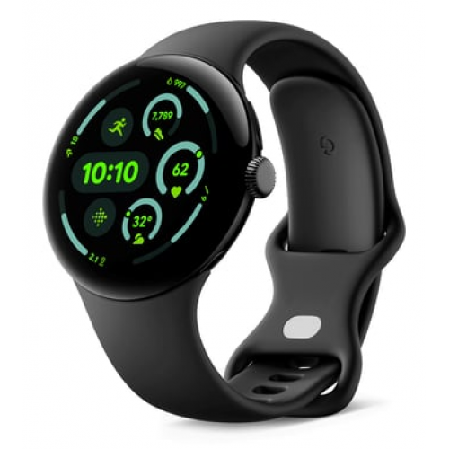 Google - Google Pixel Watch 3 AMOLED 45 mm Digital Pantalla táctil Negro Wifi GPS (satélite) - Nuevo