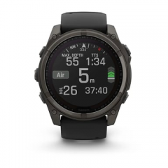 Garmin - Garmin fenix 8 3,56 cm (1.4") 51 mm Digital 280 x 280 Pixeles Pantalla táctil Titanio Wifi GPS (satélite) - Nuevo