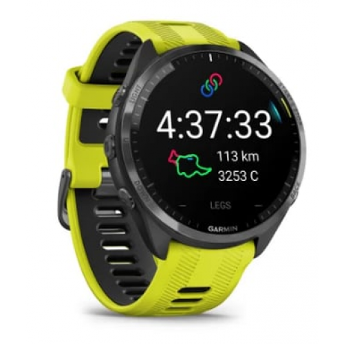 Garmin - Garmin Forerunner 965 3,56 cm (1.4") AMOLED 47 mm Digital 454 x 454 Pixeles Pantalla táctil Amarillo Wifi GPS (satélite) - Nuevo