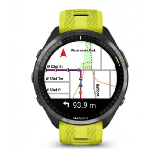 Garmin - Garmin Forerunner 965 3,56 cm (1.4") AMOLED 47 mm Digital 454 x 454 Pixeles Pantalla táctil Amarillo Wifi GPS (satélite) - Nuevo