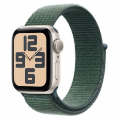 Apple - Apple Watch SE OLED 40 mm Digital 324 x 394 Pixeles Pantalla táctil Beige Wifi GPS (satélite) - Nuevo