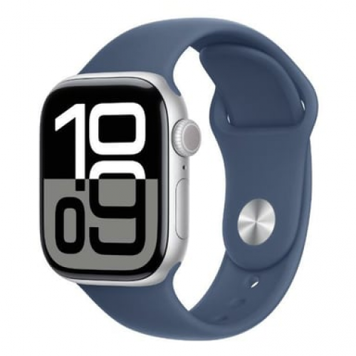 Apple - Apple Watch Series 10 OLED 46 mm Digital 416 x 496 Pixeles Pantalla táctil 4G Plata Wifi GPS (satélite) - Nuevo