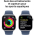 Apple - Apple Watch Series 10 OLED 46 mm Digital 416 x 496 Pixeles Pantalla táctil 4G Plata Wifi GPS (satélite) - Nuevo