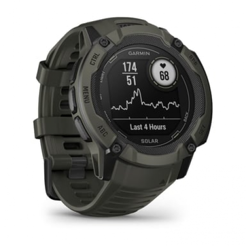 Garmin - Instinct 2X Solar 2,79 cm (1.1") MIP 50 mm Pantalla táctil Verde GPS (satélite) - Nuevo
