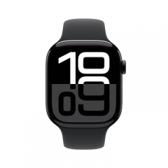 Apple - Apple Watch Series 10 OLED 46 mm Digital 416 x 496 Pixeles Pantalla táctil Negro Wifi GPS (satélite) - Nuevo