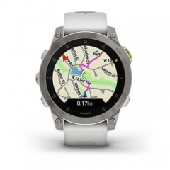 Garmin - Garmin epix Gen 2 3,3 cm (1.3") AMOLED 45 mm Digital 416 x 416 Pixeles Pantalla táctil Blanco Wifi GPS (satélite) - Nuevo