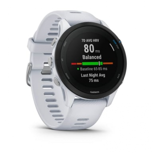 Garmin - Garmin Forerunner 255 Music 3,3 cm (1.3") MIP 46 mm Digital 260 x 260 Pixeles Pantalla táctil Blanco Wifi GPS (satélite) - Nuevo