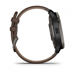 Garmin - Garmin Venu 2 AMOLED Digital 416 x 416 Pixeles Pantalla táctil Negro, Gris Wifi GPS (satélite) - Nuevo