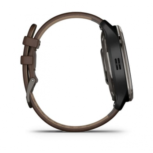 Garmin - Garmin Venu 2 AMOLED Digital 416 x 416 Pixeles Pantalla táctil Negro, Gris Wifi GPS (satélite) - Nuevo