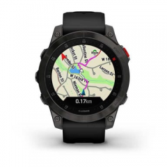 Garmin - Garmin epix (Gen 2) 3,3 cm (1.3") AMOLED 22 mm Digital 416 x 416 Pixeles Pantalla táctil Negro Wifi GPS (satélite) - Nuevo