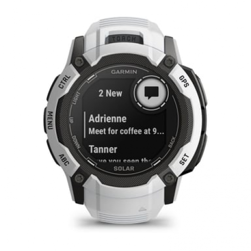 Garmin - Reloj GPS conectado - GARMIN - Instinct 2X Solar White - Nuevo