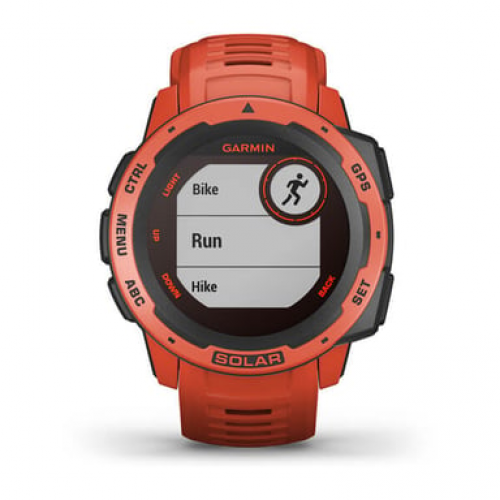 Garmin - Instinct Solar Mip Red Gps (Satélite) - Nuevo