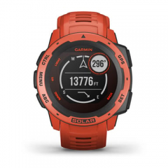 Garmin - Instinct Solar Mip Red Gps (Satélite) - Nuevo