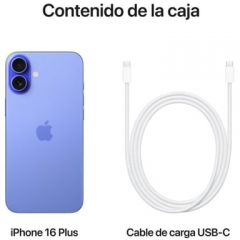 Apple - iPhone 16 Plus (5G) 256 Gb, Azul Ultramar - Nuevo