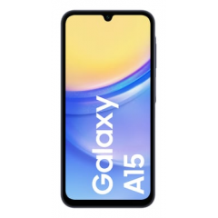 Samsung - Galaxy A15 (4G) 128 GB, azul medianoche - Nuevo