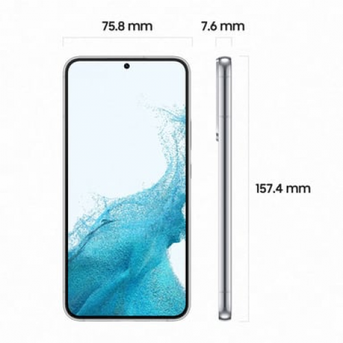 Samsung - Galaxy S22+ 5G 128 GB, blanco, desbloqueado - Nuevo