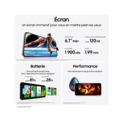 Samsung - Galaxy S24FE (5G) [edición empresarial] 128 GB, grafito - Nuevo