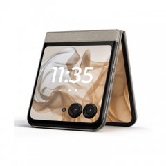 Motorola - Motorola razr 50 17,5 cm (6.9") SIM doble Android 14 5G USB Tipo C 8 GB 256 GB 4200 mAh Arena - Nuevo