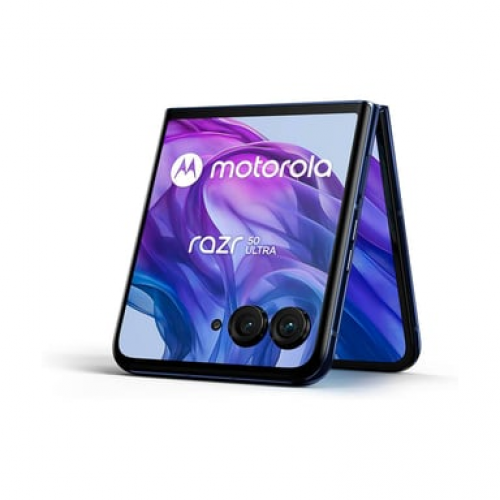 Motorola - Motorola razr 50 Ultra 17,5 cm (6.9") SIM doble Android 14 5G USB Tipo C 12 GB 512 GB 4000 mAh Marina - Nuevo