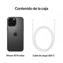 Apple - iPhone 16 Pro Max (5G) 1 Tb, Titanio Negro - Nuevo
