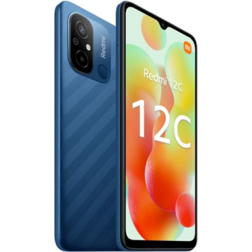 Xiaomi - Xiaomi Redmi 12C 64 GB, Azul, desbloqueado - Nuevo