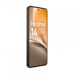 Realme - realme 14 16,9 cm (6.67") SIM doble Android 15 5G 12 GB 256 GB 5860 mAh Negro - Nuevo