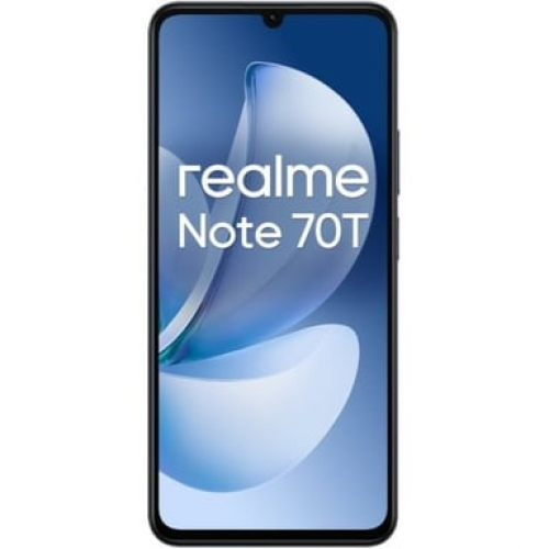 Realme - realme Note 70T 17,1 cm (6.74") SIM doble Android 15 4G USB Tipo C 4 GB 256 GB 6000 mAh Negro - Nuevo