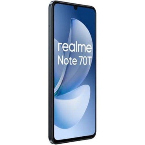 Realme - realme Note 70T 17,1 cm (6.74") SIM doble Android 15 4G USB Tipo C 4 GB 256 GB 6000 mAh Negro - Nuevo