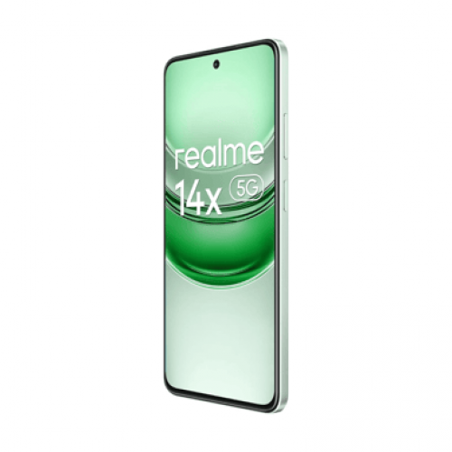 Realme - realme 14x 5G 16,9 cm (6.67") Ranura híbrida Dual SIM Android 15 USB Tipo C 6 GB 128 GB 5000 mAh Verde - Nuevo