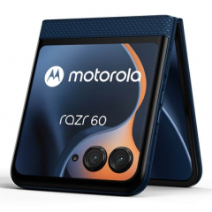 Motorola - Motorola razr 60 17,5 cm (6.9") SIM doble Android 15 5G USB Tipo C 8 GB 256 GB 4500 mAh Azul - Nuevo